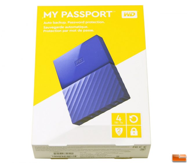 WD My Passport 2016 Edition 4TB 