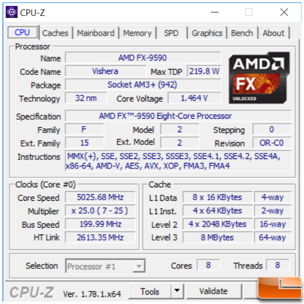 FX 8370E AMD FX-8370E 3.3 GHz 8-Cores CPU Processor Socket AM3 