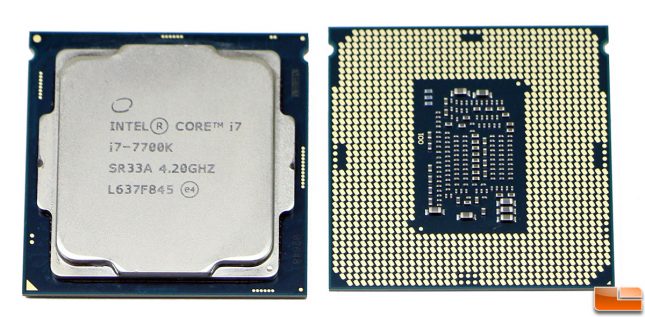 Intel Core i7-7700K Kaby Lake Processor