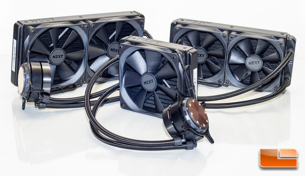 Nzxt X42 X52 And X62 Liquid Cpu Cooler Review Roundup Legit Reviews Introduction To The Nzxt Kraken Liquid Cpu Coolers