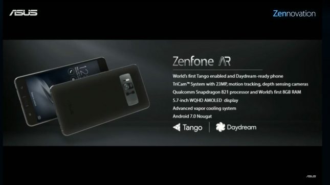 ZenFone 3 AR