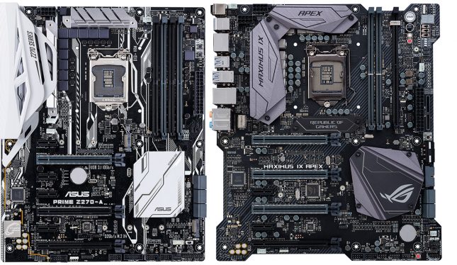 ASUS Z270 Series Boards