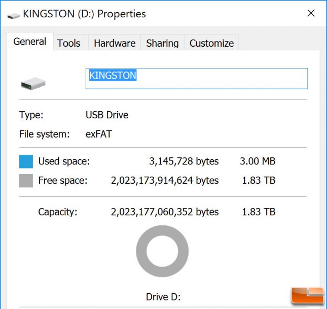 Kingston DataTraveler 2TB