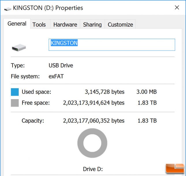 Kingston DataTraveler 2TB