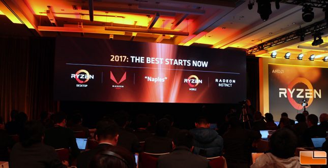 AMD Ryzen Tech Day Logos