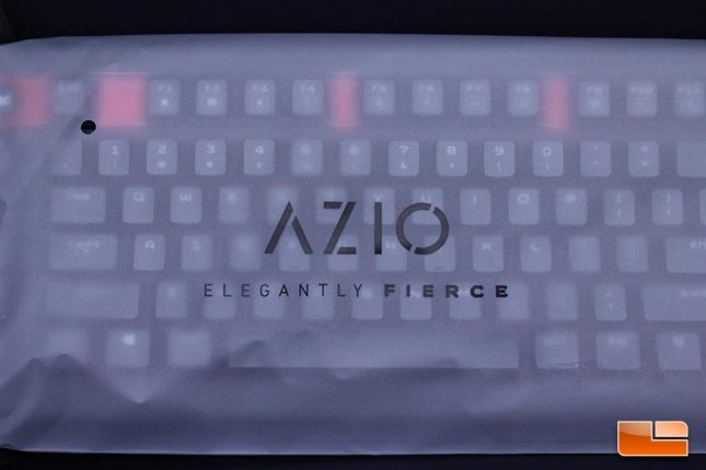 Azio Armato Keyboard Packaging