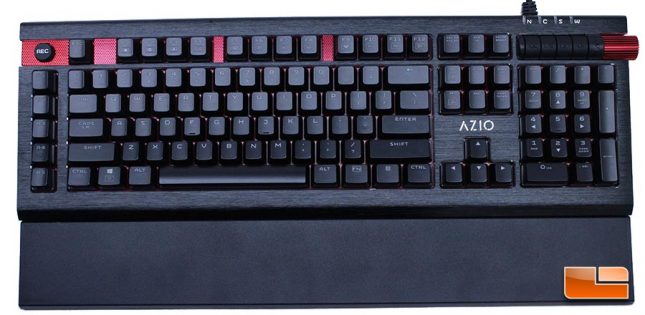 The Azio Armato Gaming Keyboard - Full