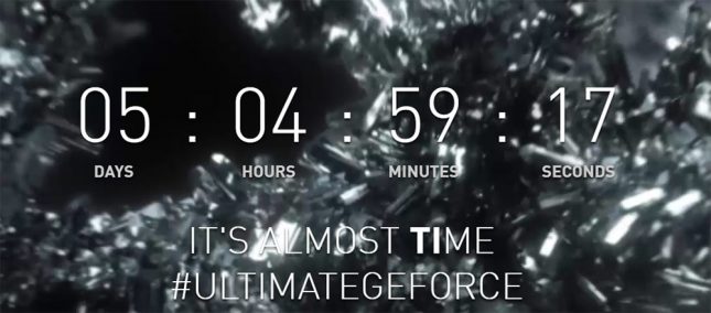 GeForce GTX 1080 Ti Countdown Timer