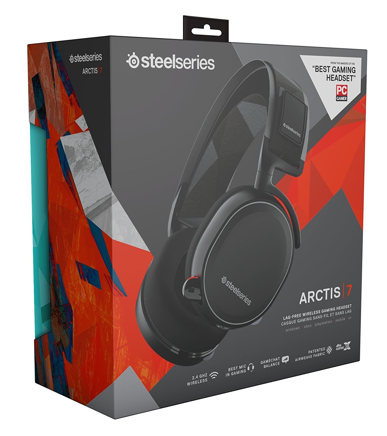 SteelSeries Arctis 7 Black Gaming Headsets