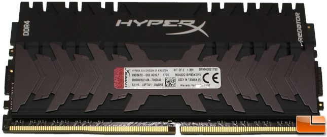HyperX Predator 3200MHz DDR4