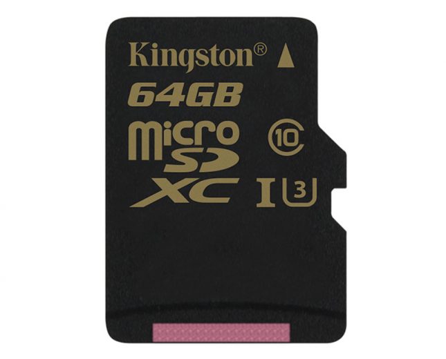 Kingston  Class 3 MicroSD Memory Card