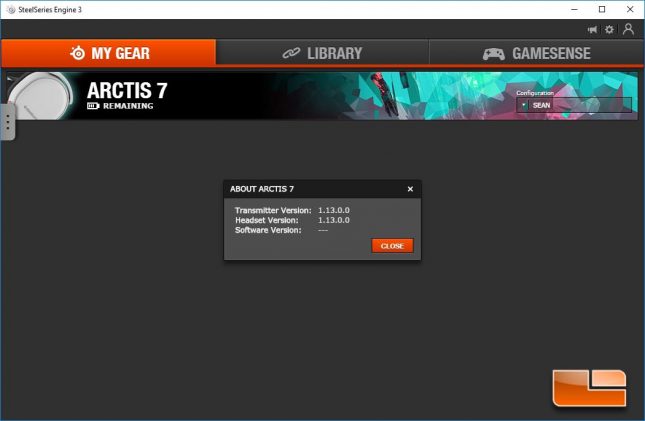 Arctis 7 w/Firmware Info