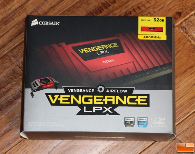 Corsair Vengeance LPX DDR4 4000MHz 32GB Kit