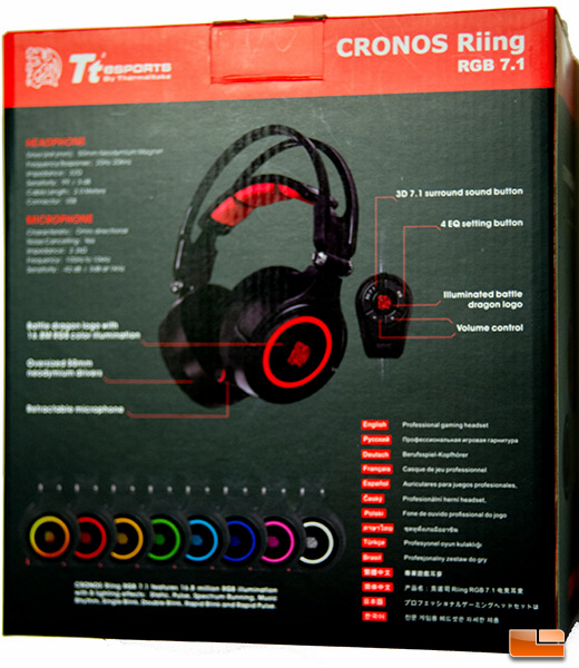 RIING Pro RGB 7.1 Gaming Headset