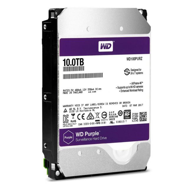 WD Purple 10TB HDD