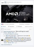 AMD Poland Facebook Vega GPU Comment