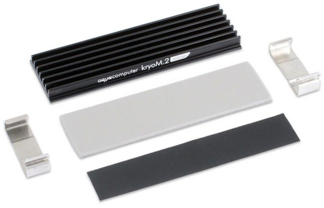 kryoM.2 micro passive heat sink for M.2 2280 SSD
