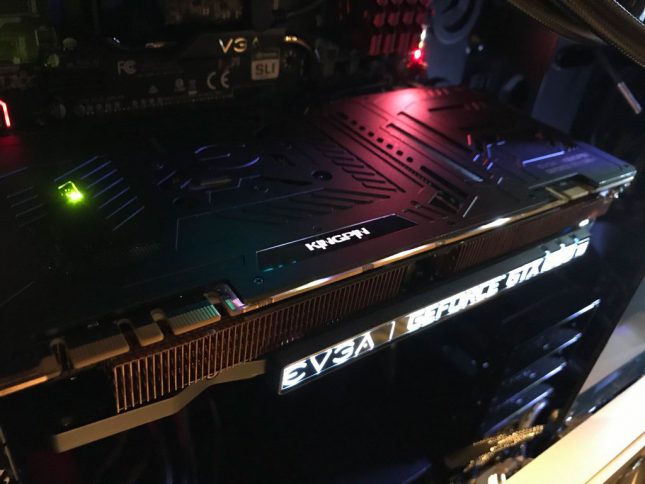 EVGA GeForce GTX 1080 Ti Kingpin Edition Back