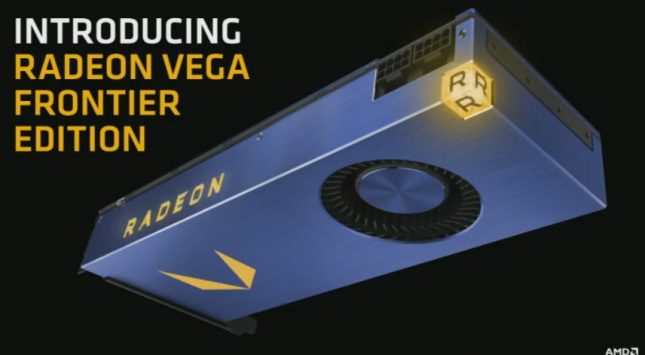 Radeon VEGA Frontier Edition