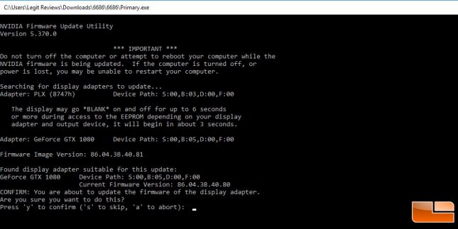 EVGA GeForce GTX 1080 11GHz Memory