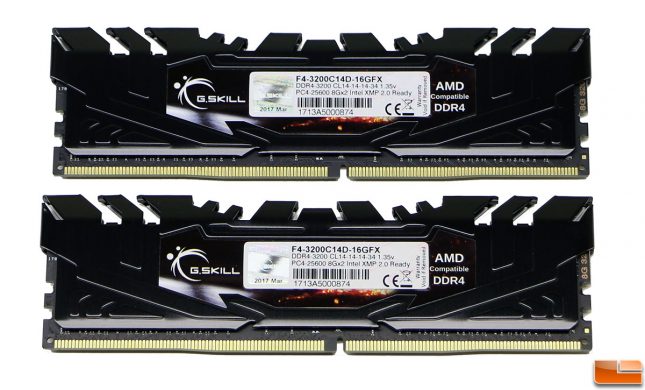 G.SKILL Flare X Series 16GB 3200MHz CL14 DDR4 Memory Kit