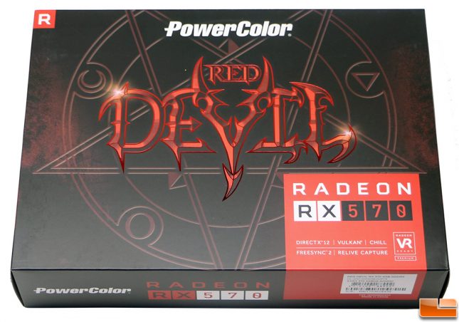 PowerColor Red Devil Radeon RX 570 Video Card