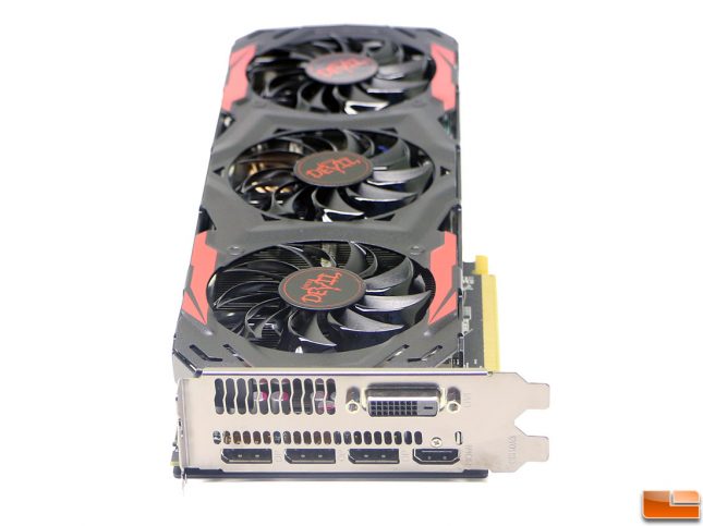 PowerColor Red Devil Radeon RX 570 4GB Video Outputs