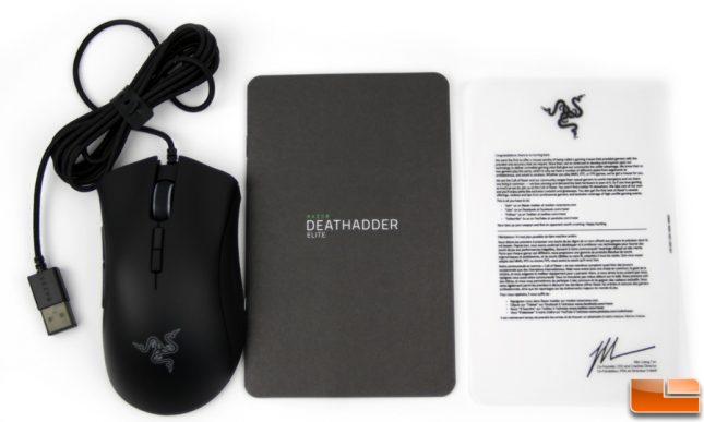 Razer Death Adder Elite Contents