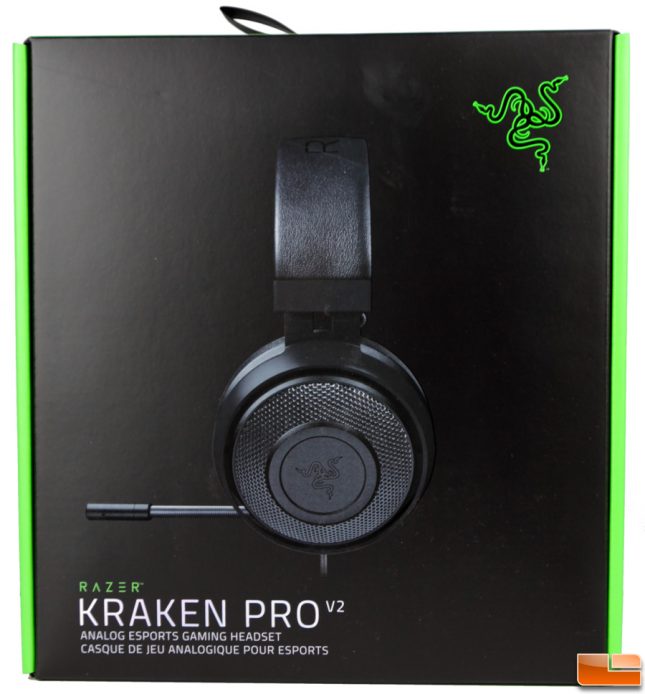 Razer Kraken Pro V2 box