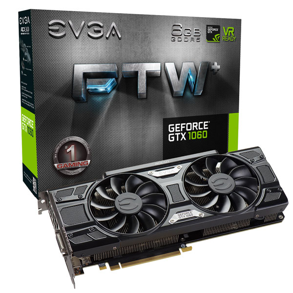 EVGA GeForce GTX 1060 FTW+ GAMING