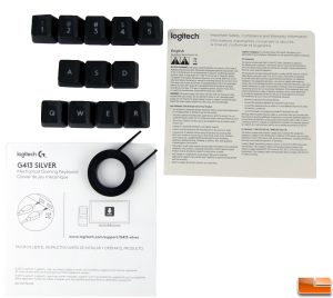 Logitech G413 Contents