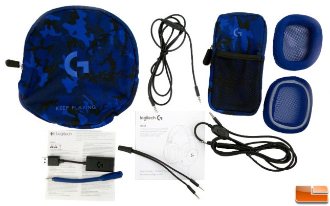 Logitech G433 Headset - Accessories