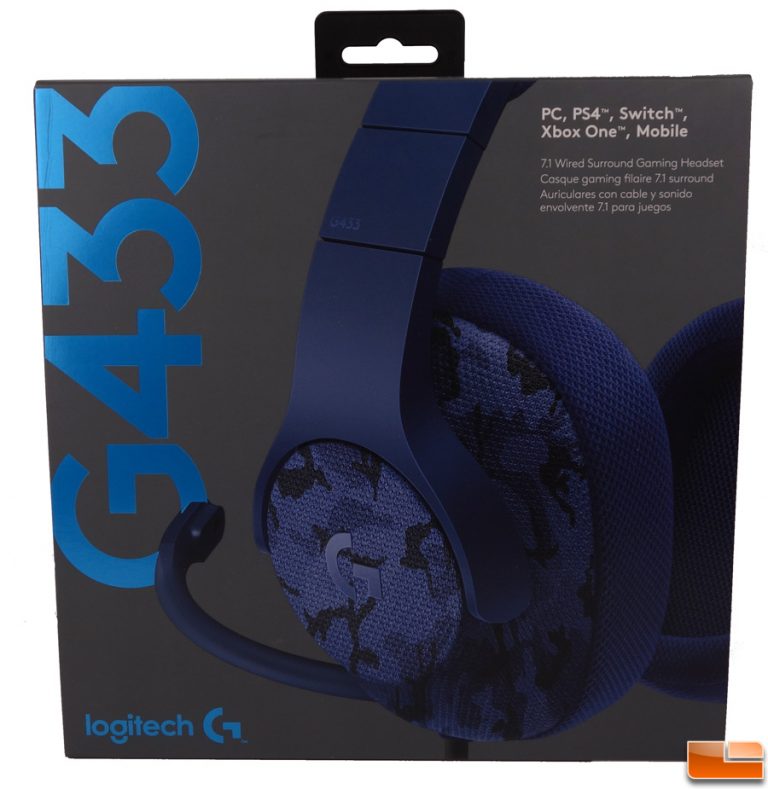 Logitech G433 7.1 Wired Surround Gaming Headset Review Legit Reviews