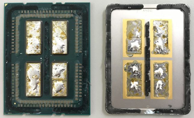 AMD Ryzen Threadripper Delidded