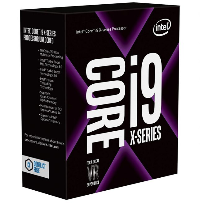 Intel Core i9-7900X Retail Box Processor