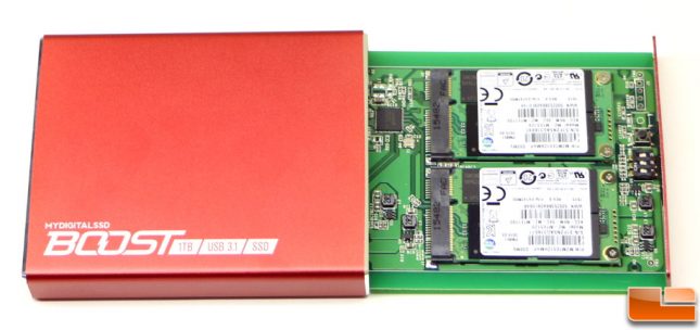 MyDigitalSSD Boost USB 3.1 mSATA SSDs