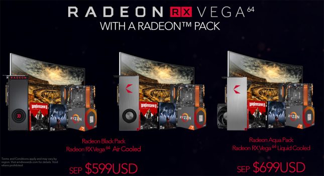 AMD Radeon Packs For Vega