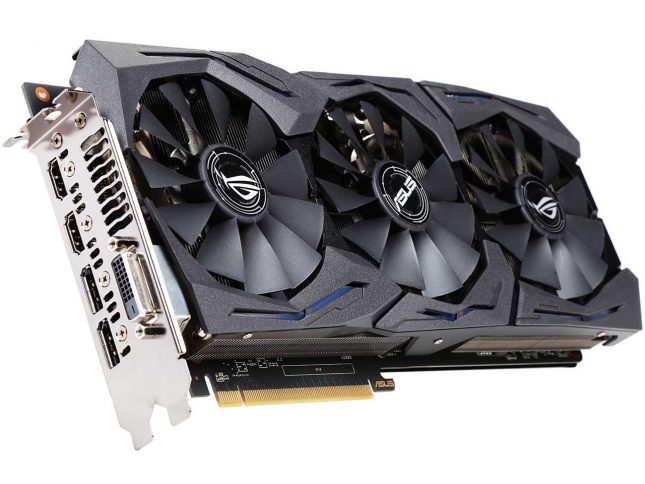 ASUS ROG Radeon RX 480 STRIX-RX480-O8G-GAMING 8GB 