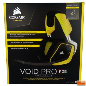 Corsair Void Pro RGB Wireless SE Box