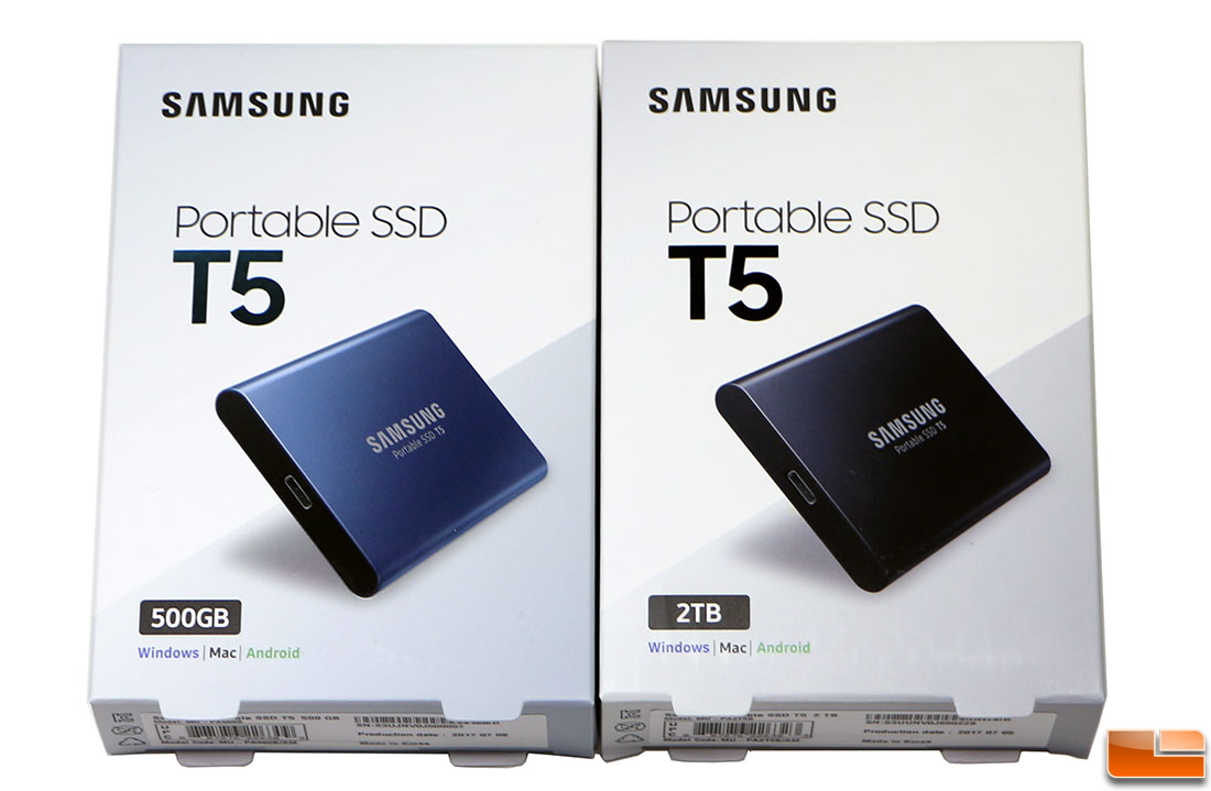 Samsung Portable SSD 500GB and Performance - Legit Reviews