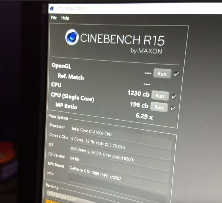 taske sirene realistisk Intel Core i7-8700K Coffee Lake CPU Benchmarks Leaked - Cinebench and CPU-Z  - Legit Reviews