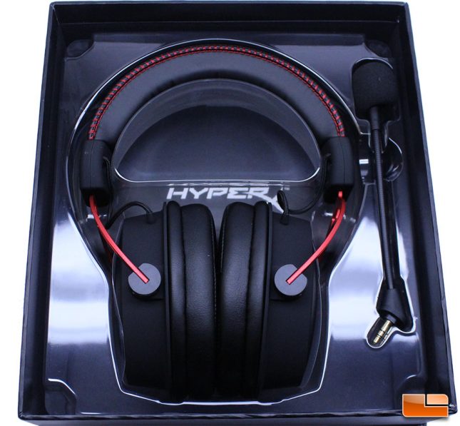 HyperX Cloud Alpha Headset In It's Packaging