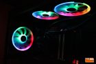 Corsair LL120 RGB Fan Triple Pack - Installed in MasterCase 5