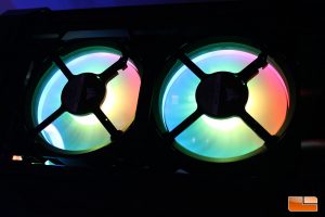 LL120 RGB - View from the back of the fans