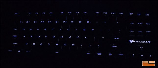 Cougar Puri TKL - LED On