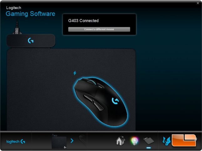 The Logitech PowerPlay works with the G403