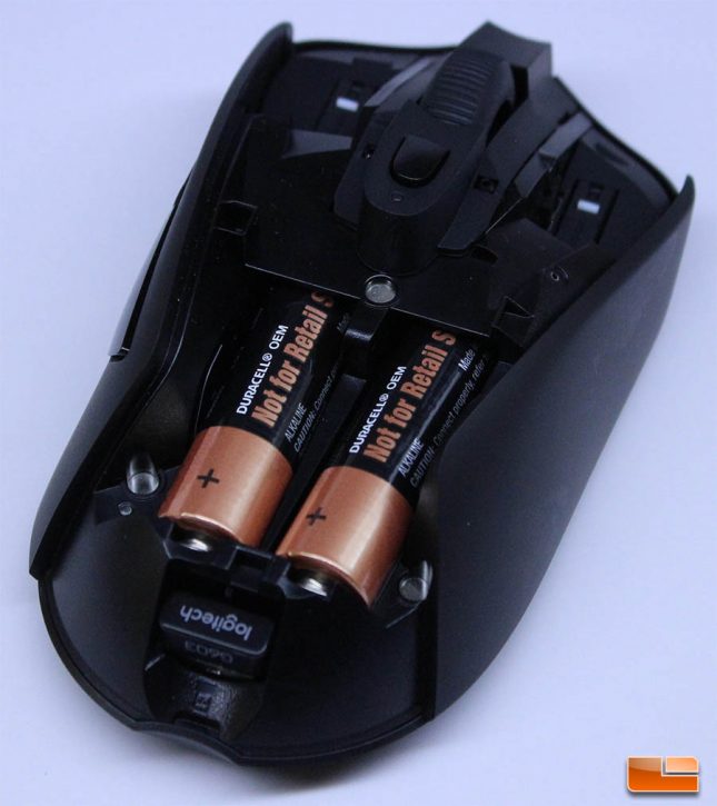 Logitech G603 LightSpeed w/Batteries Installed