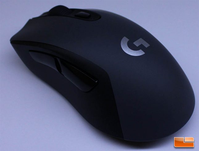 Logitech G603 LightSpeed - Top View