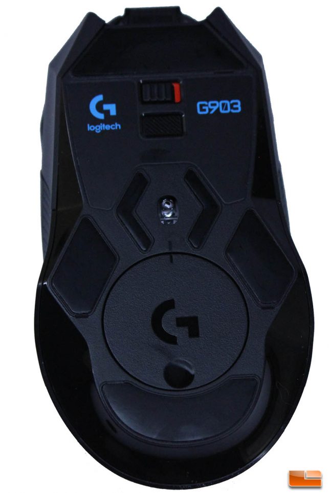 Logitech G903 - Bottom View