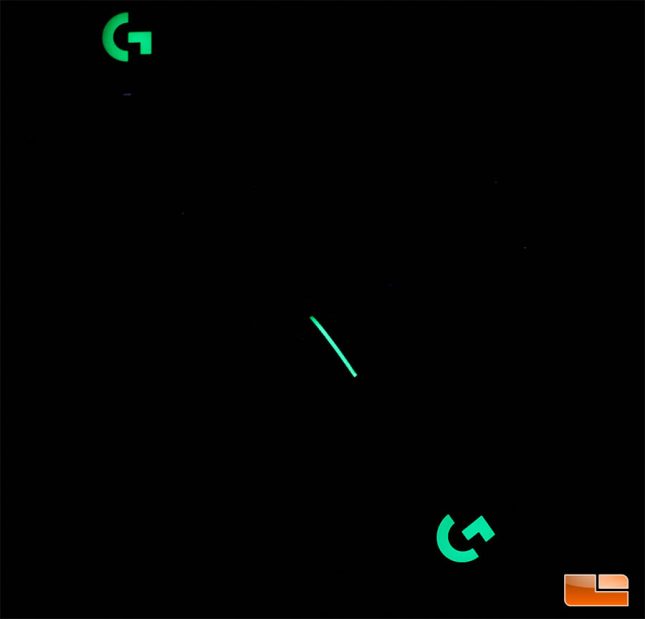 Logitech PowerPlay w/G703: Green LED